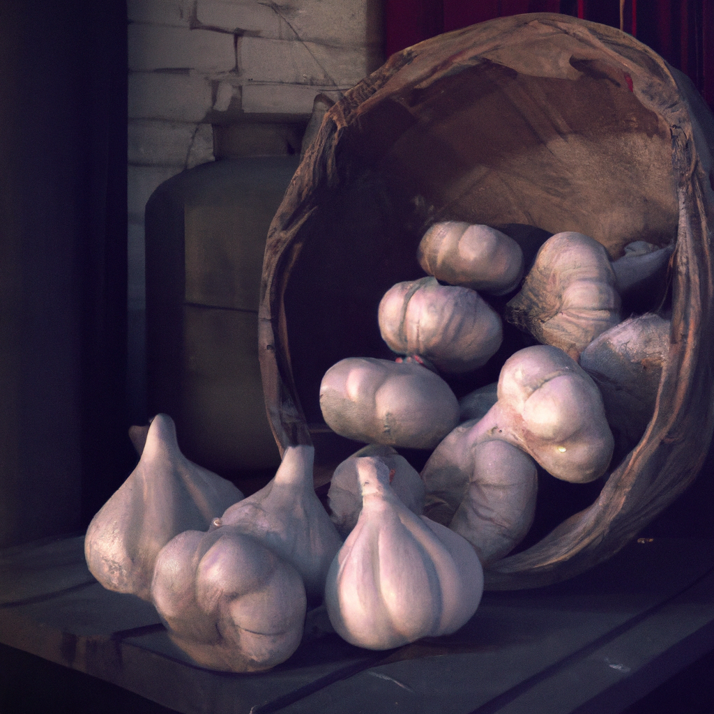 Storing Garlic in the Dark