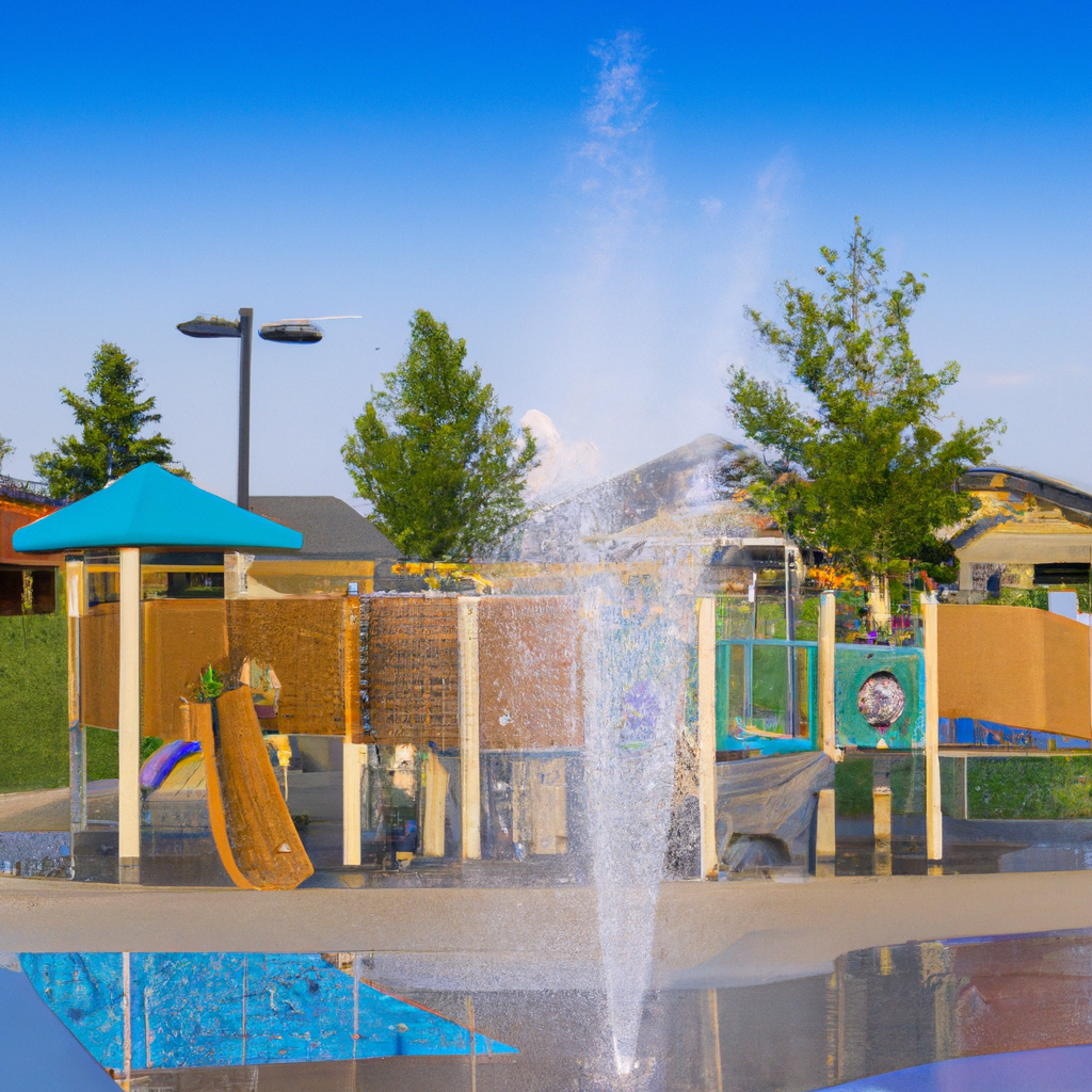 The Basic Components of Every Splash Pad – Liquid Planet Water Park