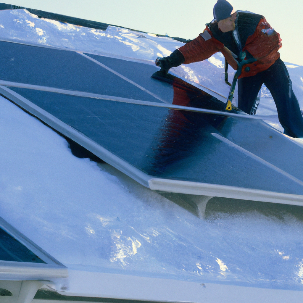 Ways to Remove Snow and Ice From Solar Panels
