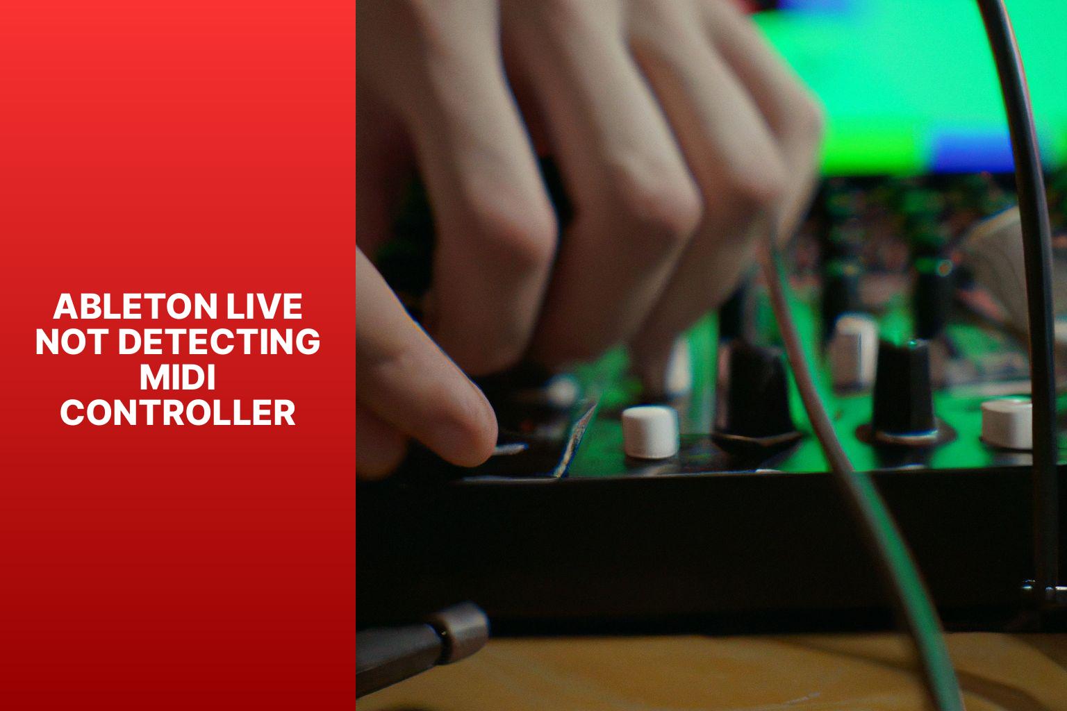 Why Is My Ableton Live Not Detecting My MIDI Controller Solar Heavy