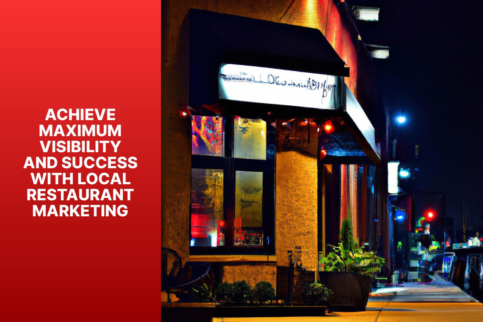Achieve Maximum Visibility and Success with Local Restaurant Marketing