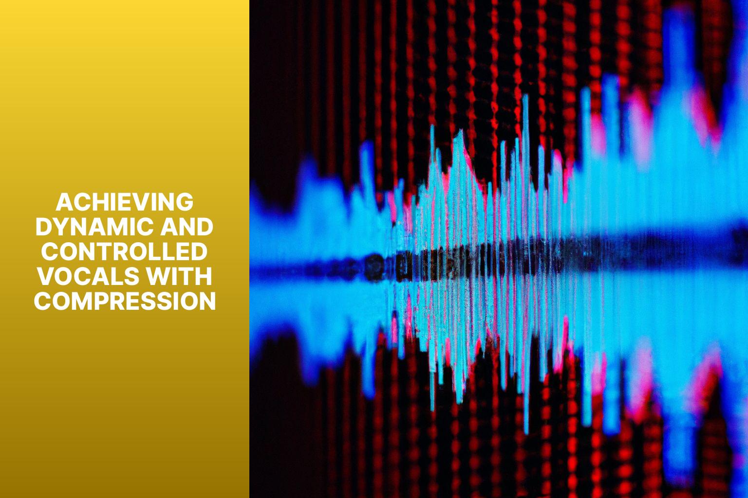 Achieving dynamic and controlled vocals with compression