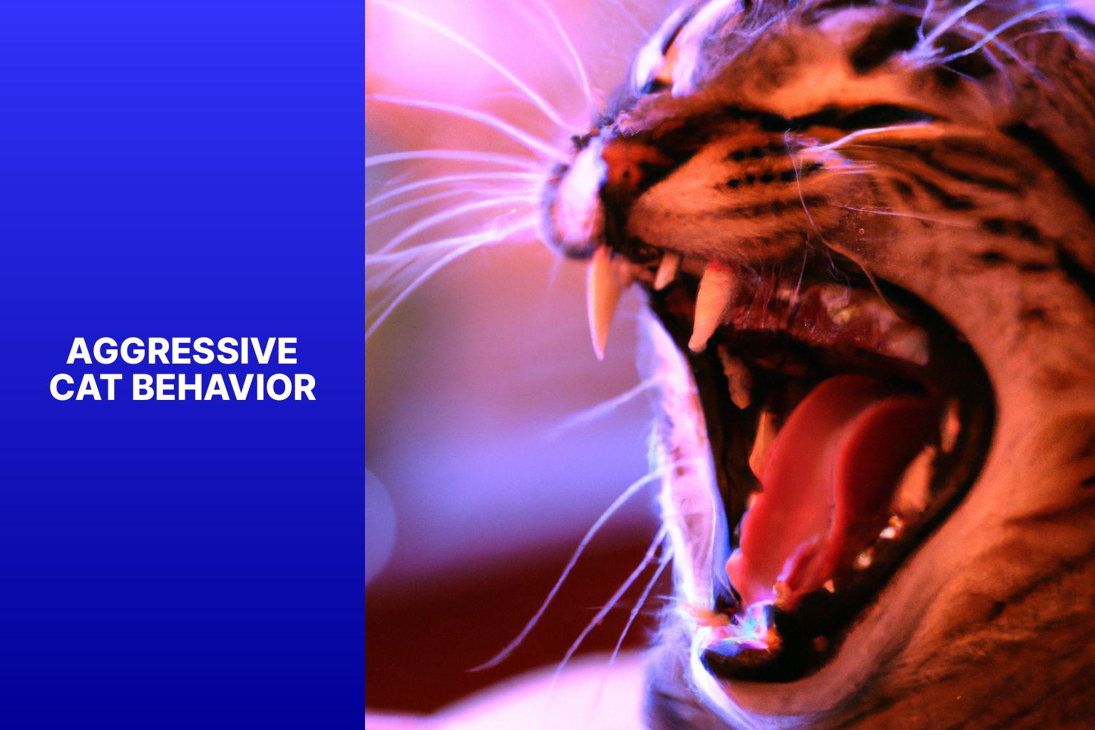 Aggressive cat behavior