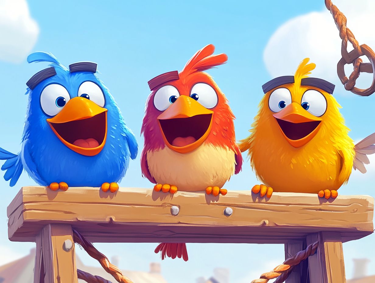 Overview of Angry Birds Friends App