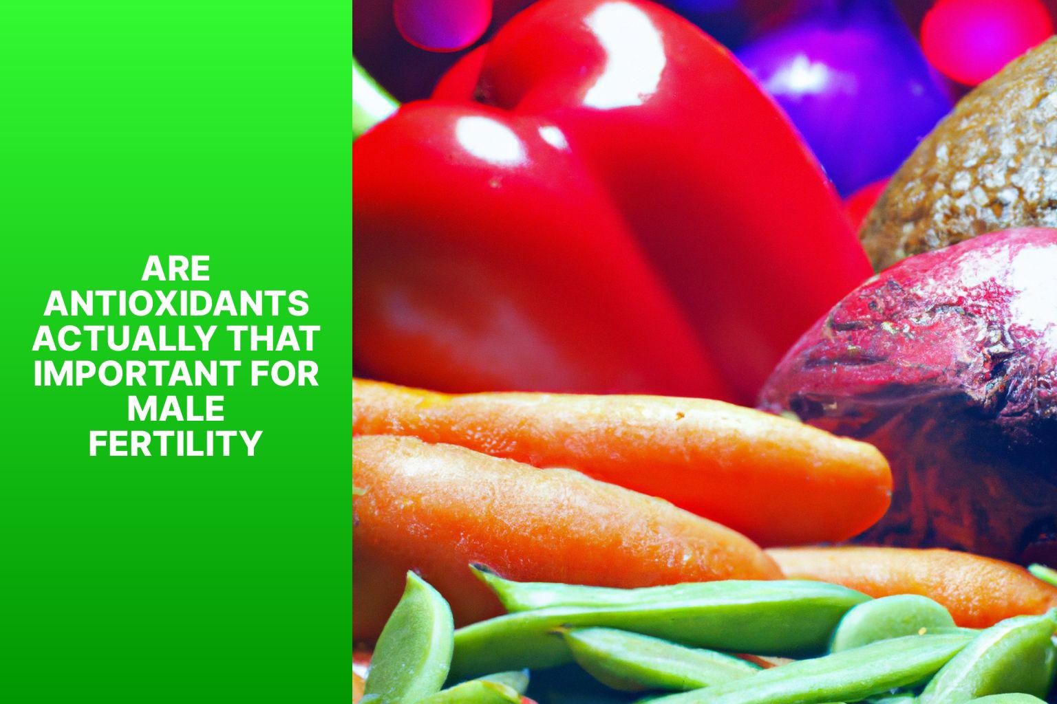 Are Antioxidants Actually That Important For Male Fertility