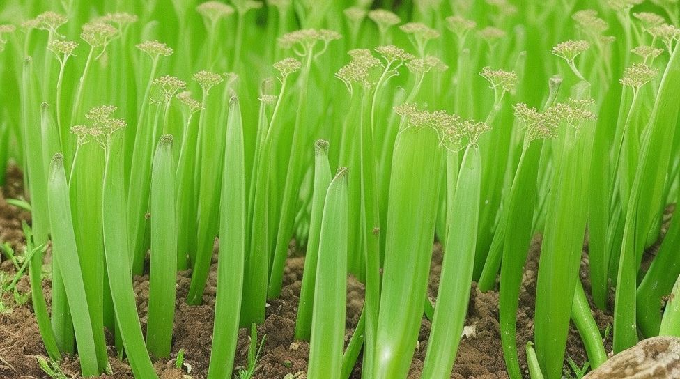 are garlic chives roots or stems