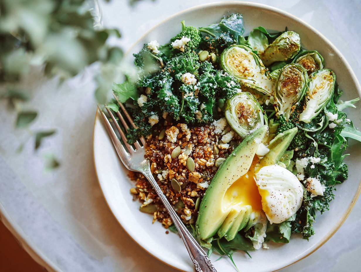 Choose Filling, Nutrient-Dense Foods