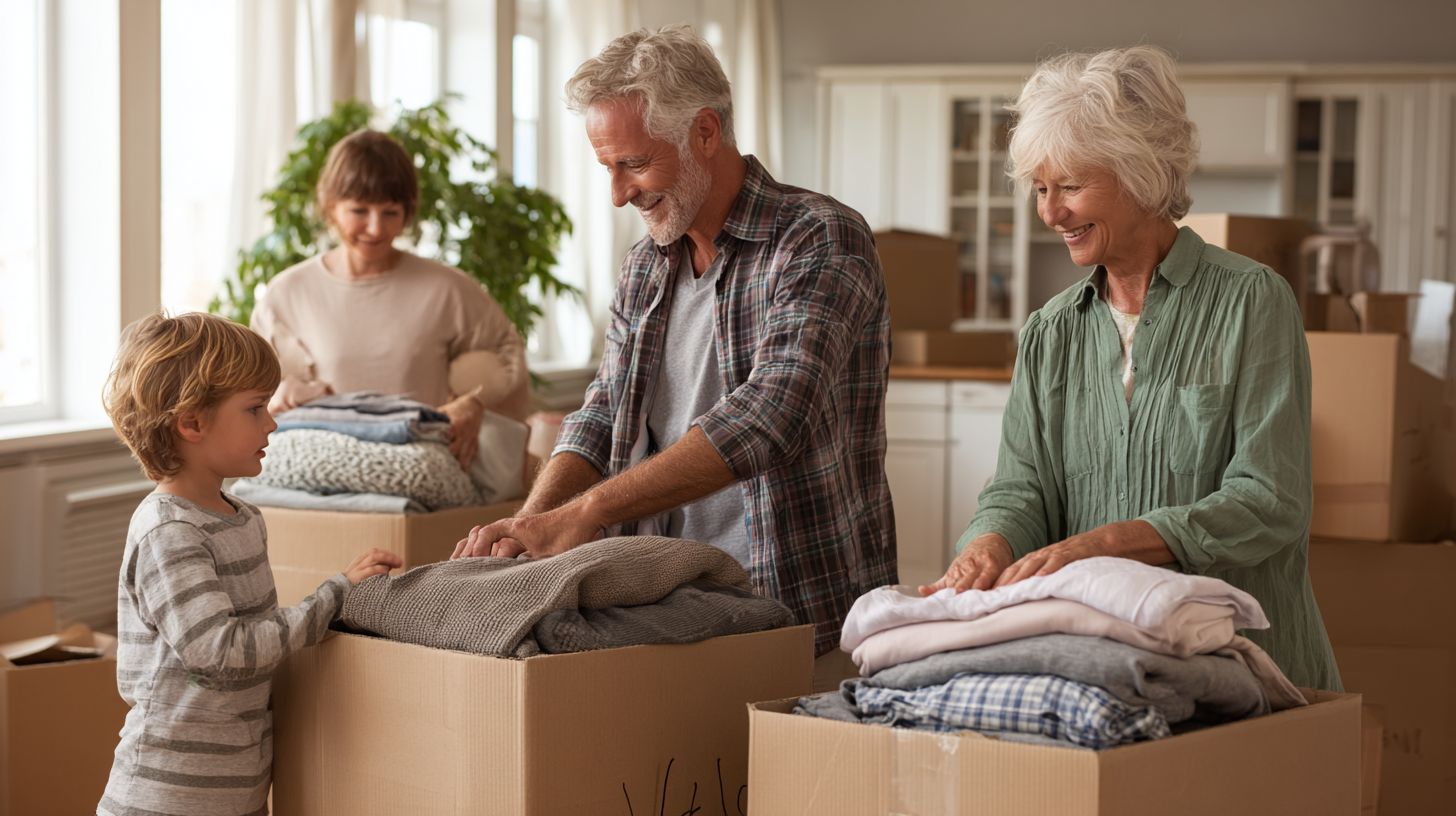 Astoria Family Moves and Efficient Packing Strategies for Multi Generational Households