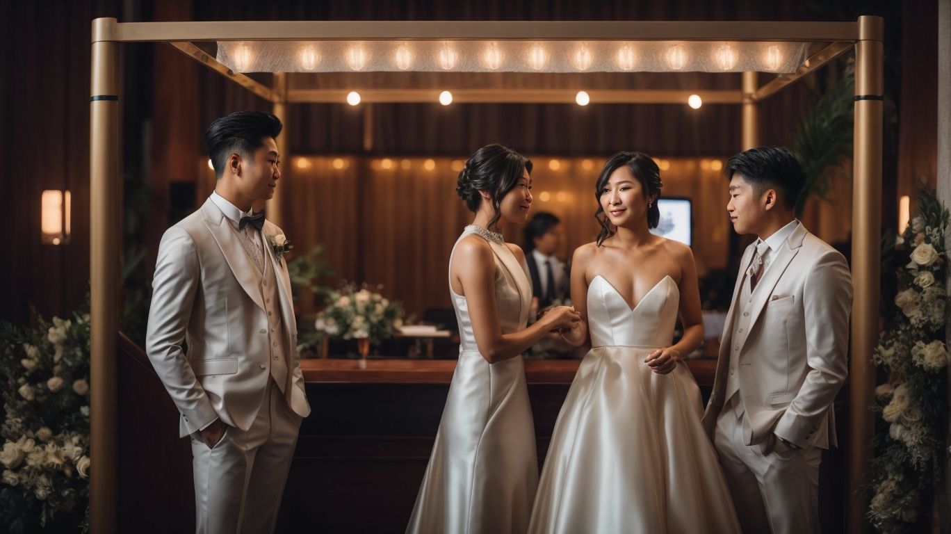 Attendants for wedding booths