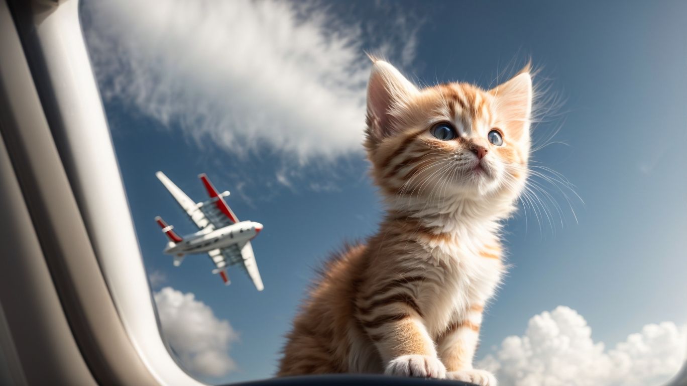 Avion avec chaton