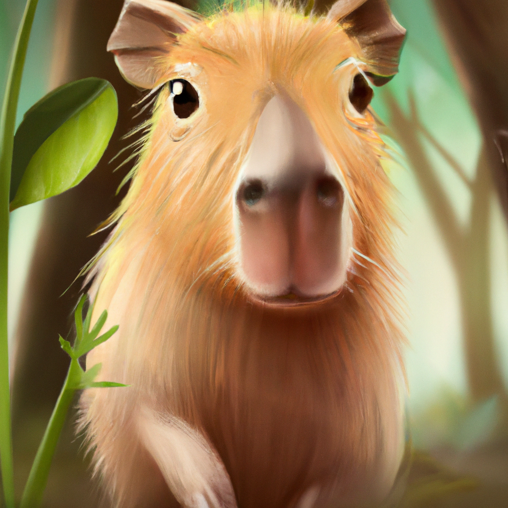 baby capybara