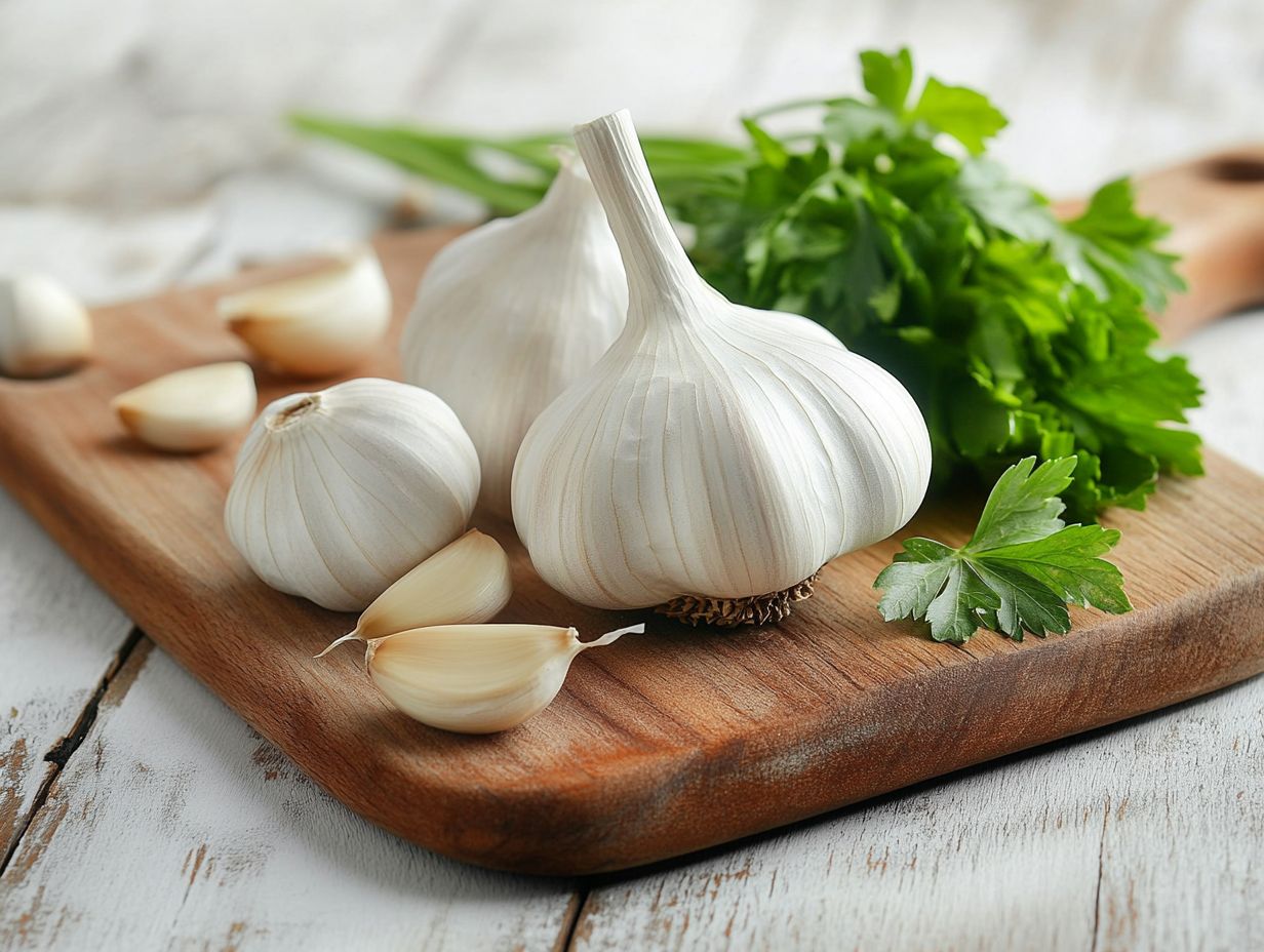 1. Raw Garlic