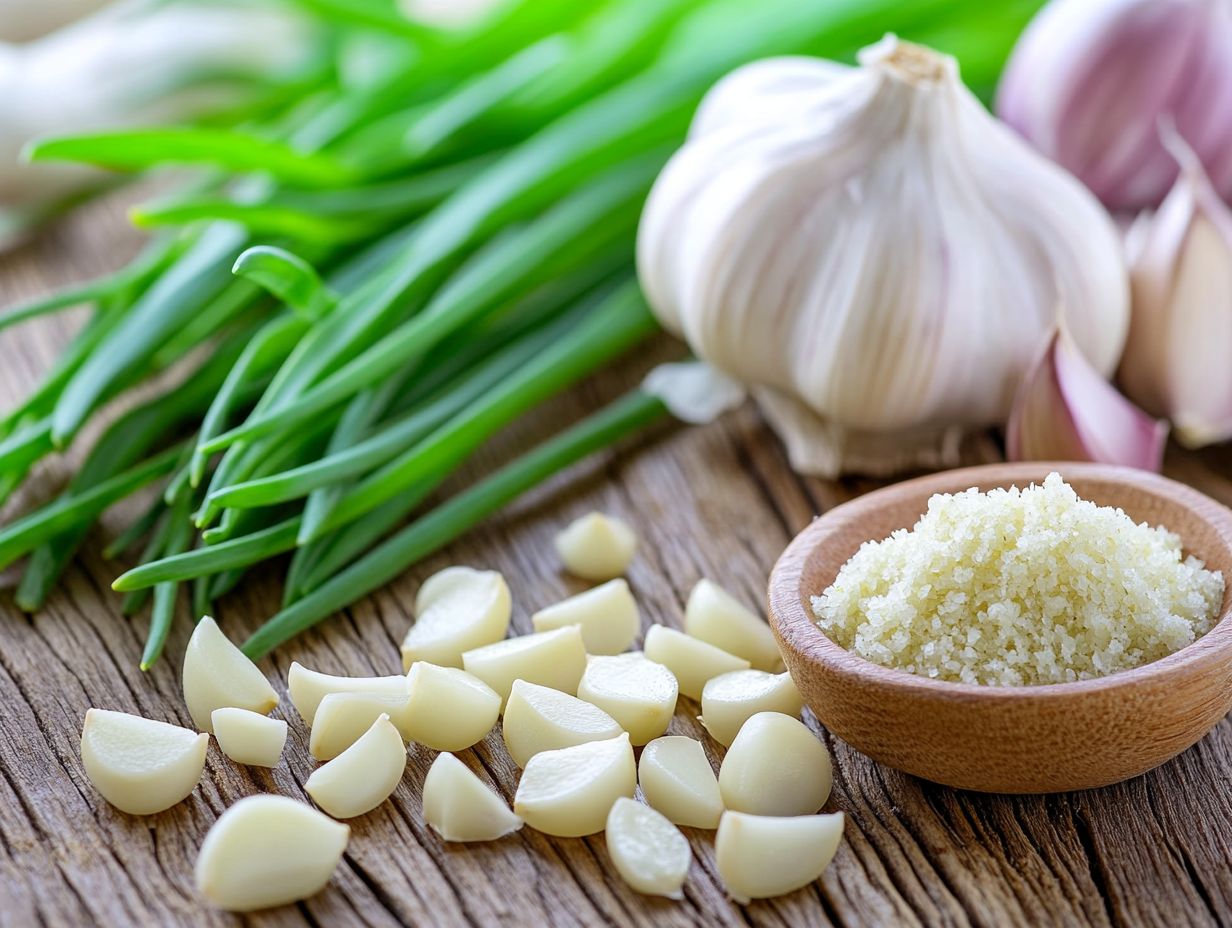 What are the potential benefits of garlic?