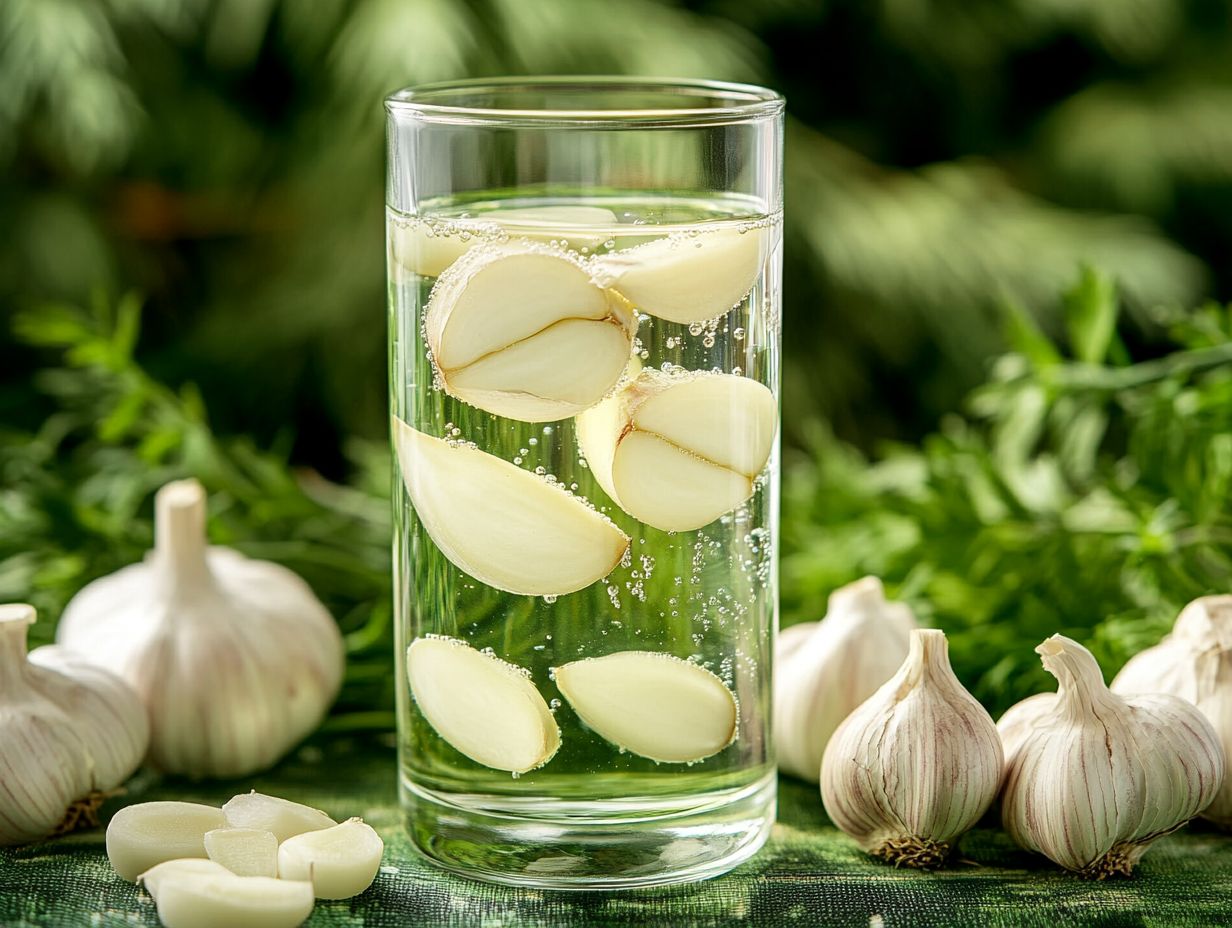 What Is Garlic Water?