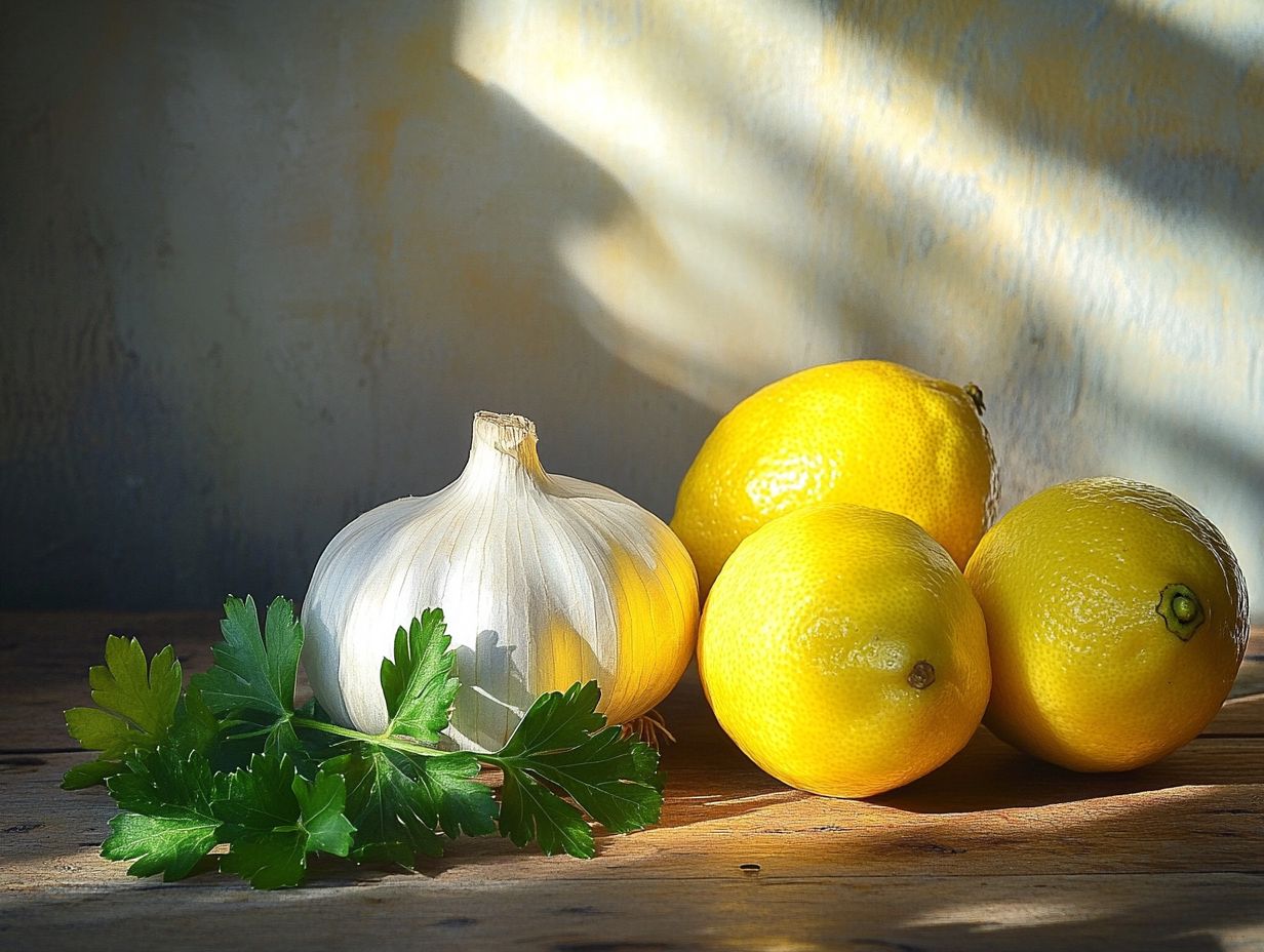 How Can Garlic And Lemon Be Used Together?