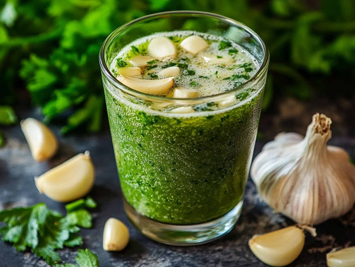 What Are The Nutritional Benefits Of Garlic Juice?