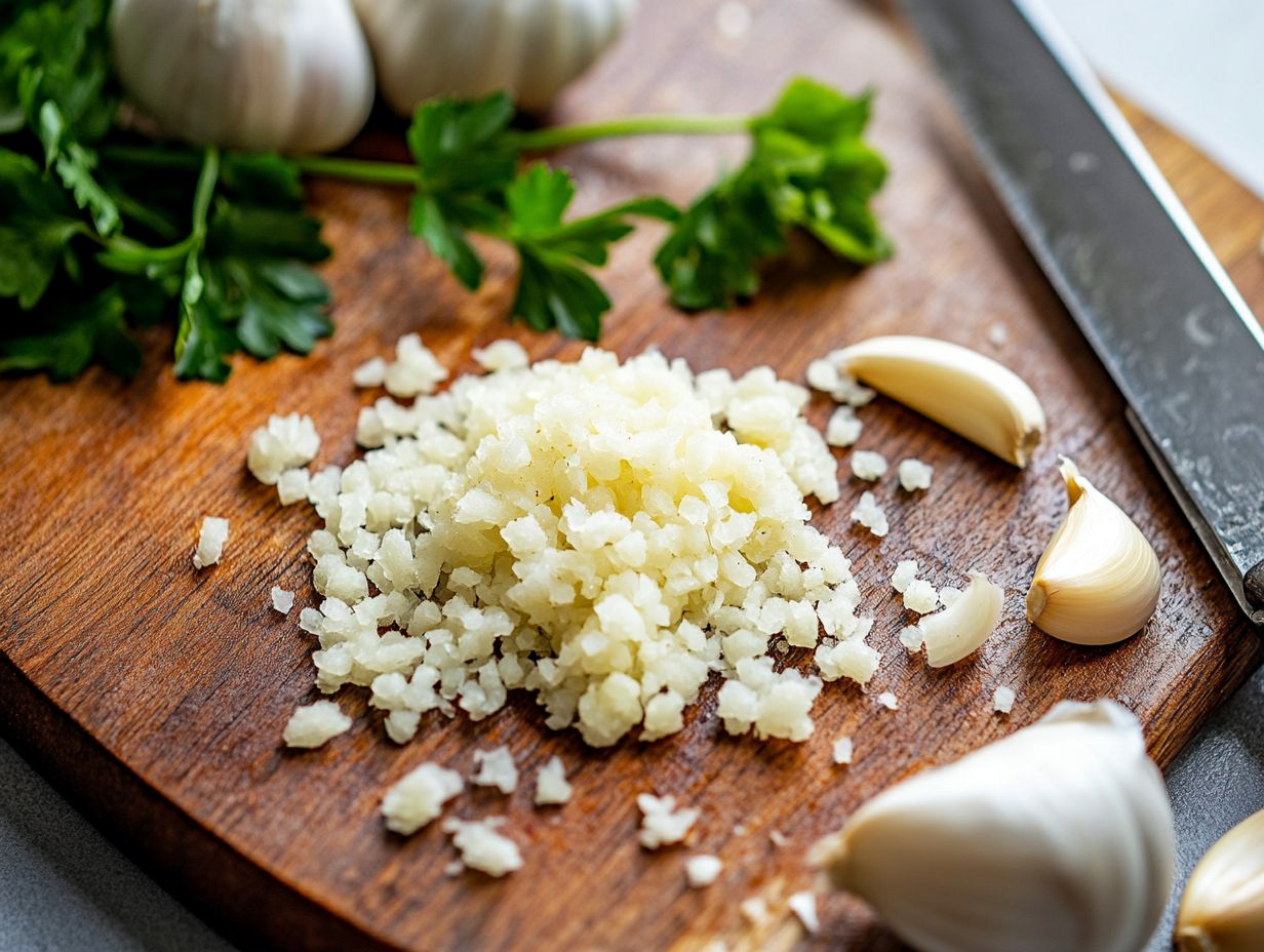 How to Properly Store Minced Garlic for Maximum Freshness?