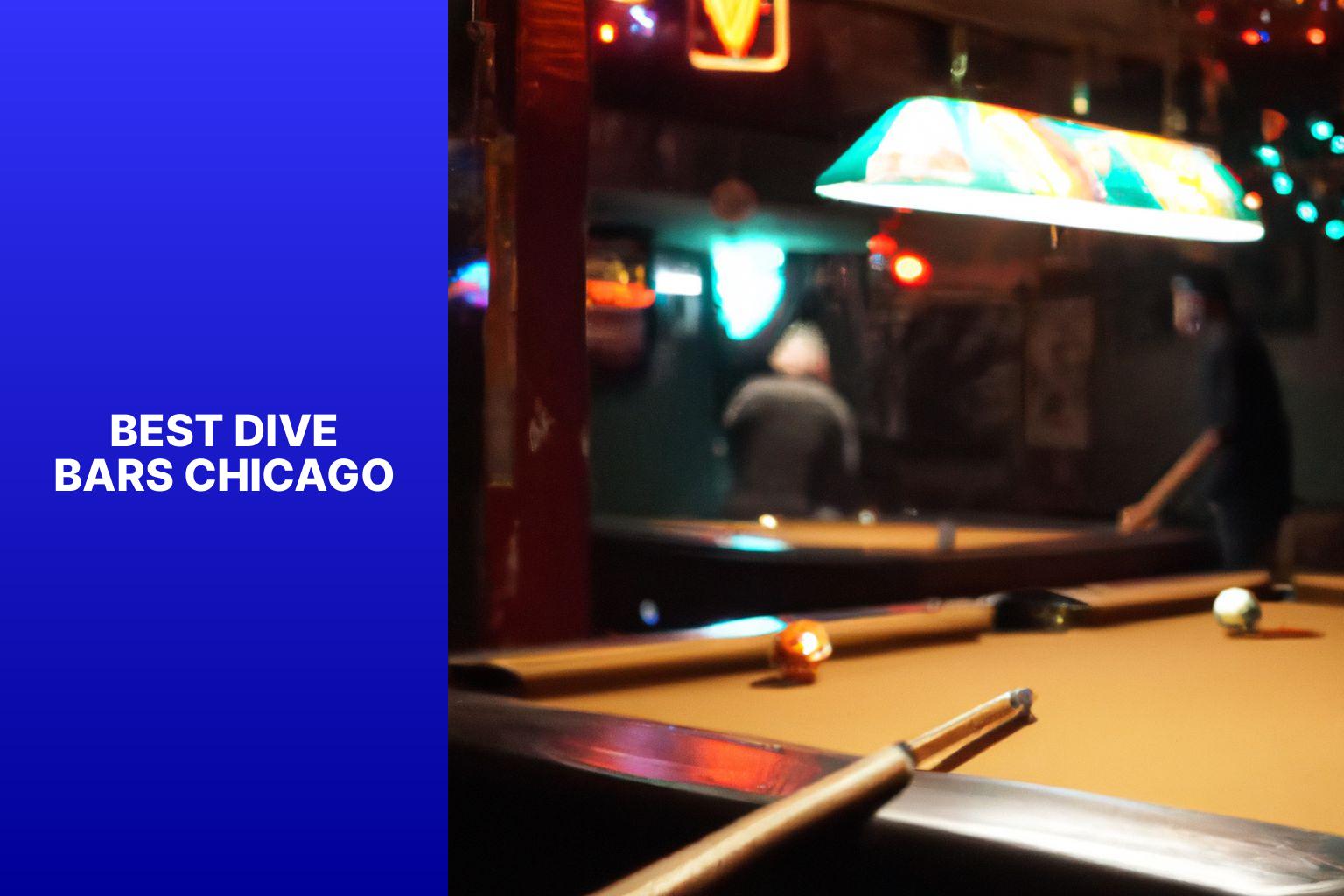 Best dive bars Chicago 
