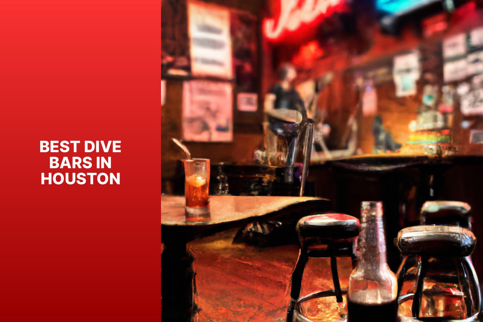 Best dive bars in Houston