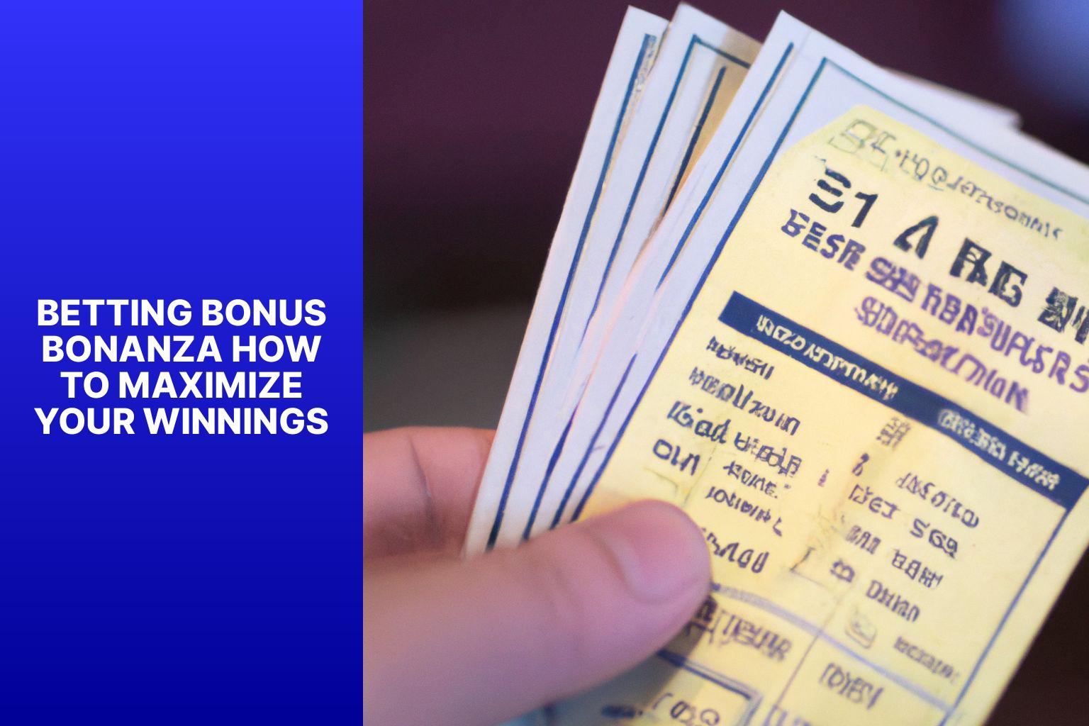 Betting Bonus Bonanza How to Maximize Your Winnings
