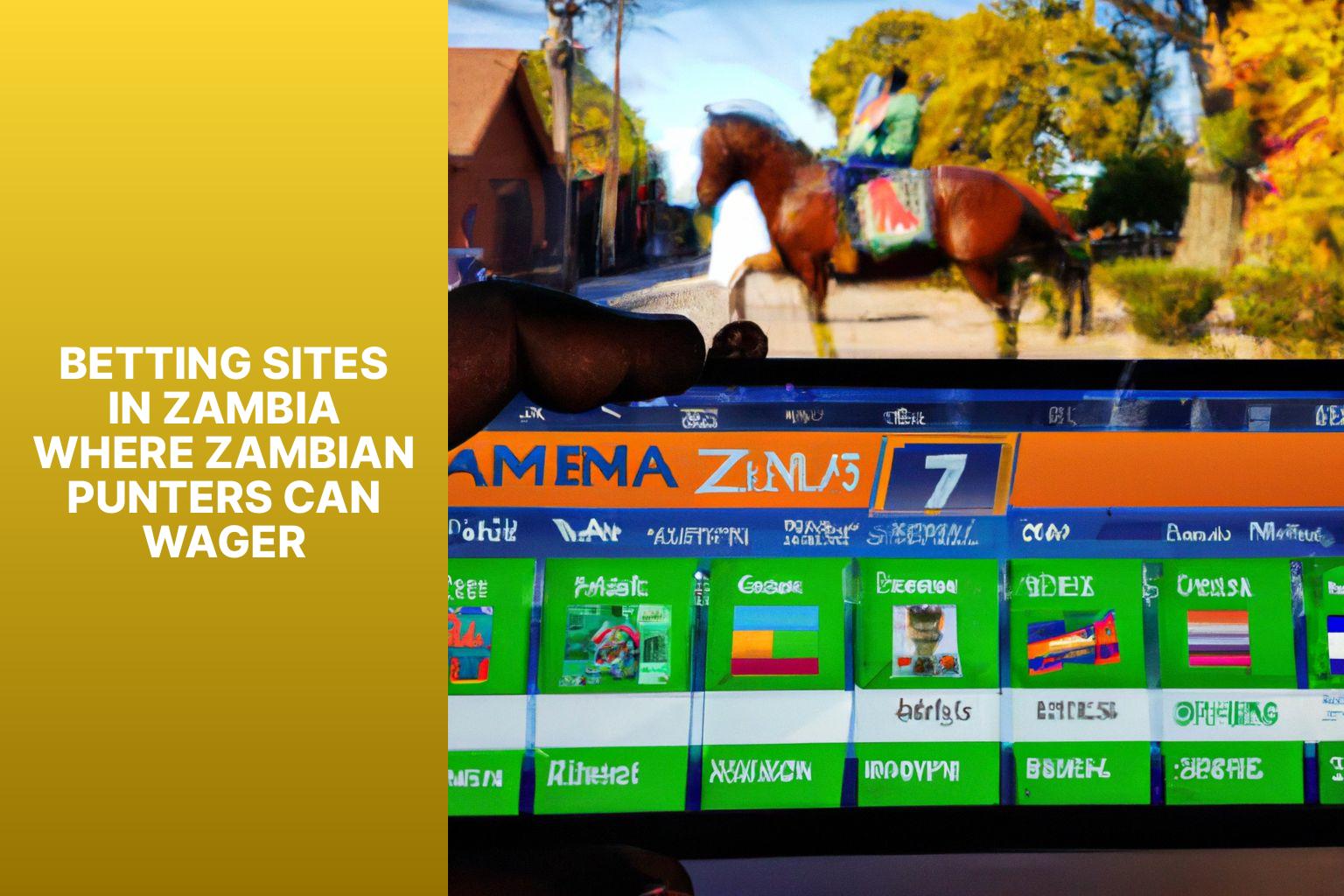 Betting Sites in Zambia Where Zambian Punters Can Wager