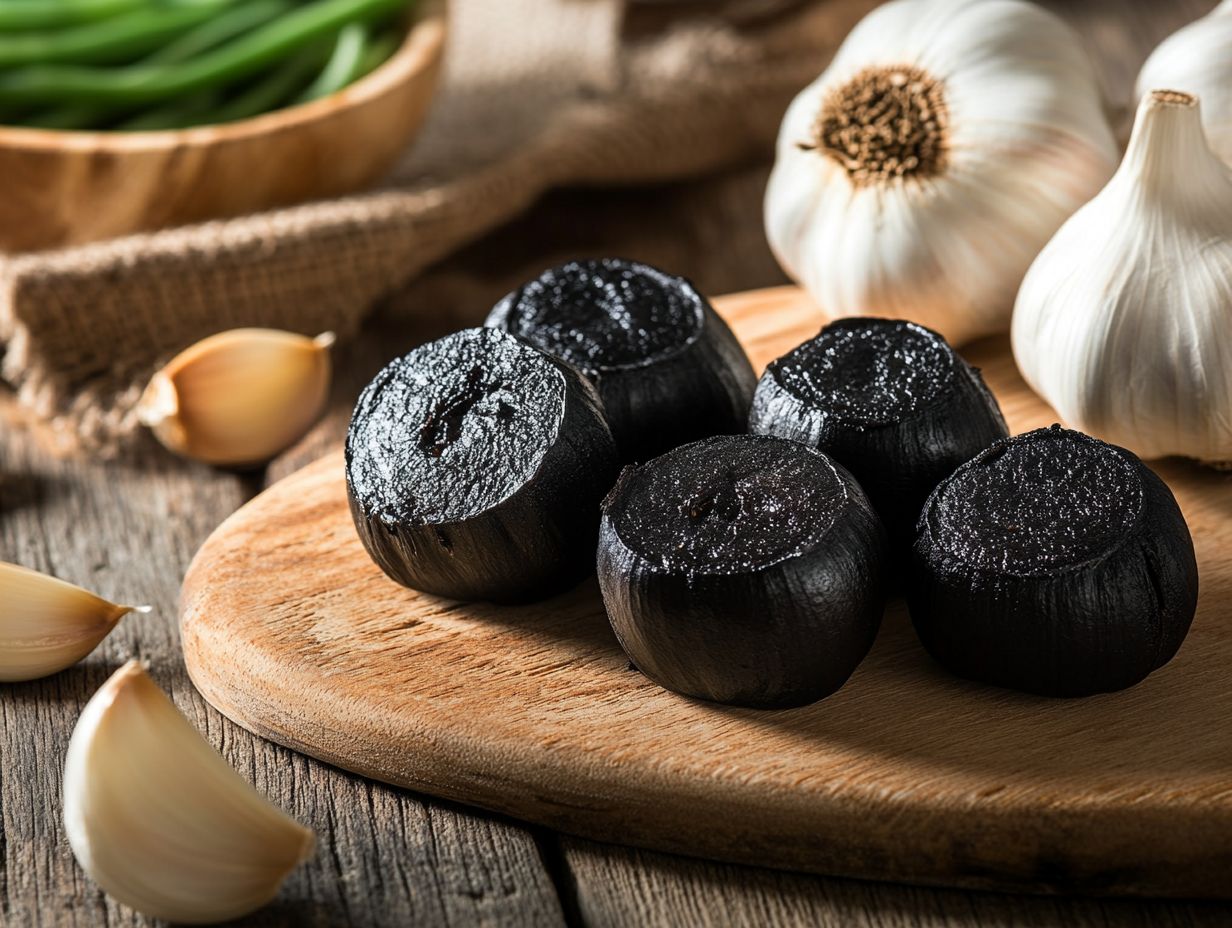 How Does Black Garlic Compare to Raw Garlic?