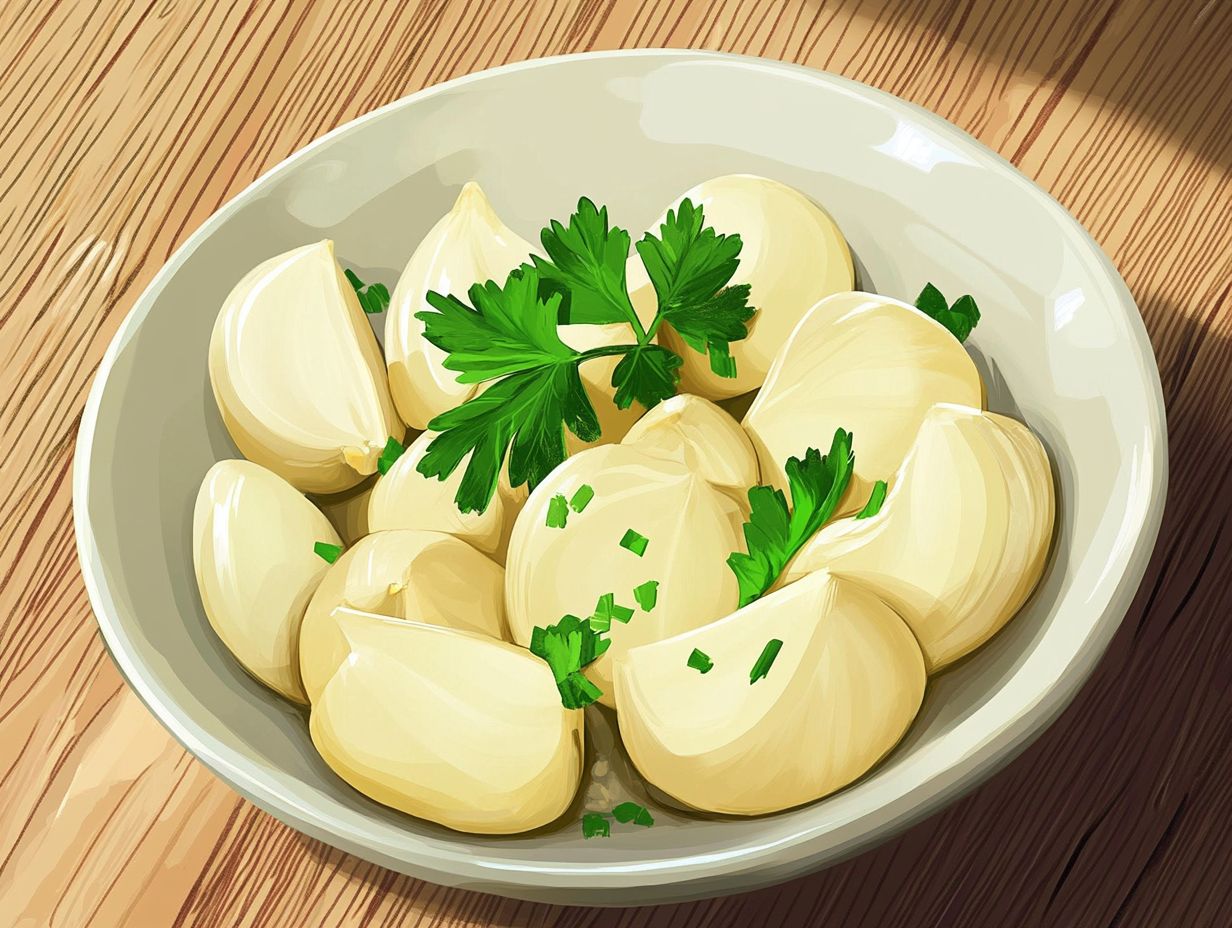 How To Use Boiled Garlic In Cooking?