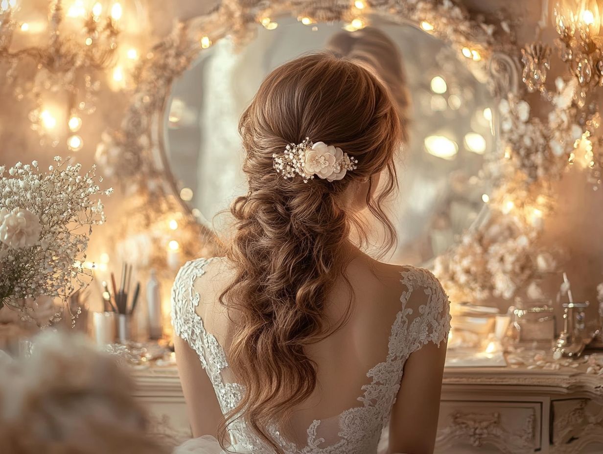Preparing for Bridal Hair Styling