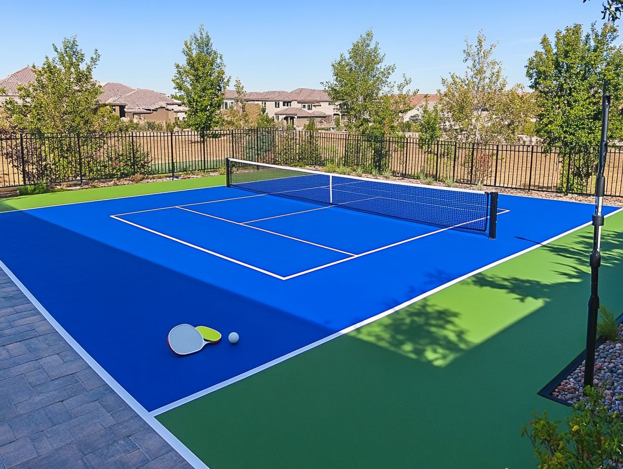 List of Materials and Tools for Building a Court