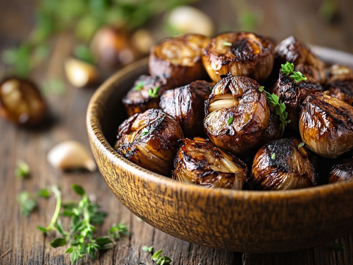 What is Burnt Garlic?