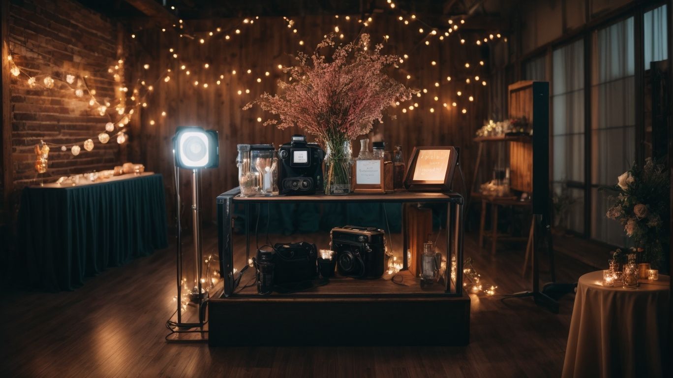 Camera lighting for photo booths