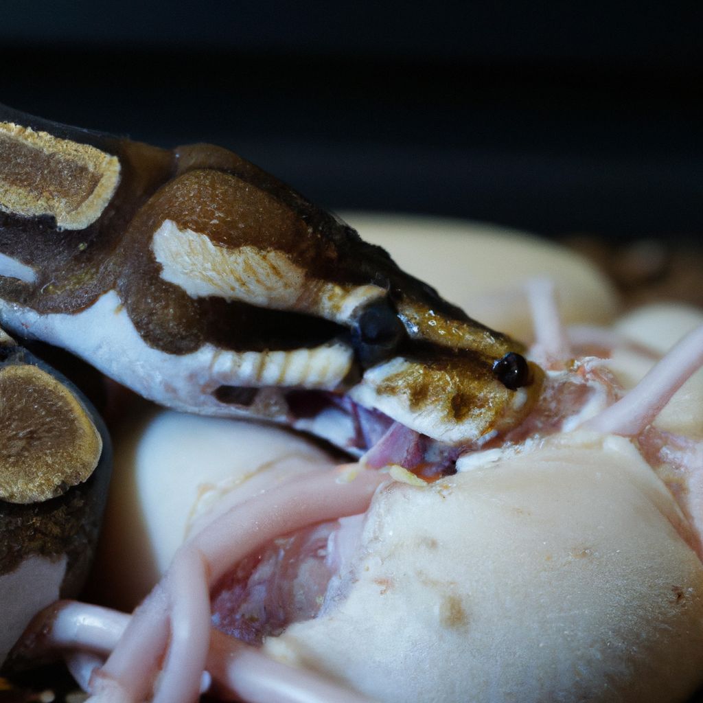 Can a Ball python eat two mice