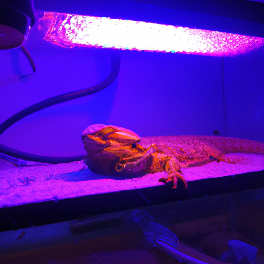 Can a bearded dragon get to much uvb