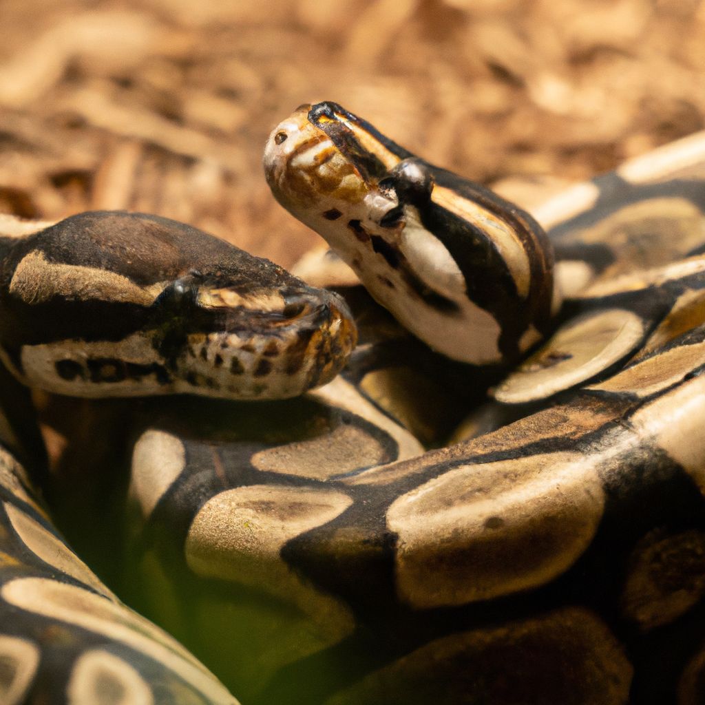 Can a male and female Ball pythons be housed together