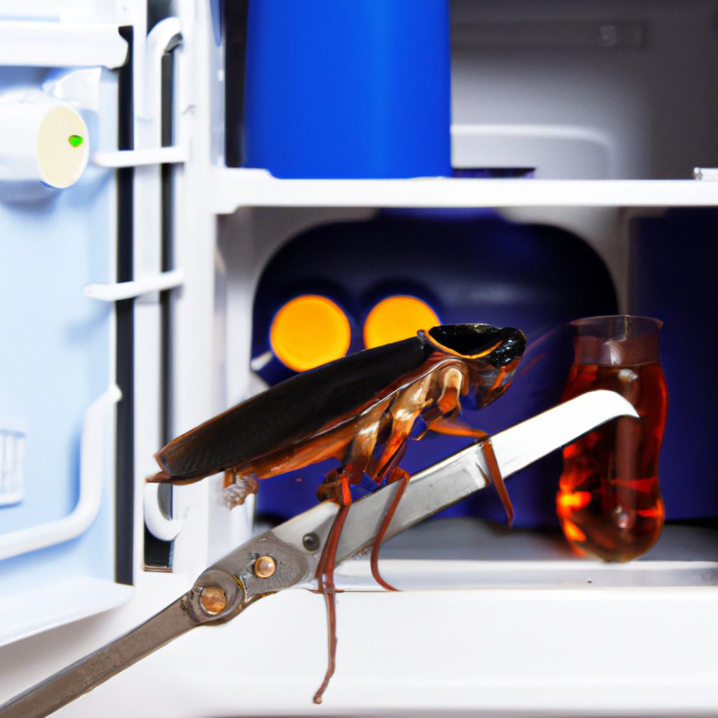 Can cockroaches break a fridge Pet