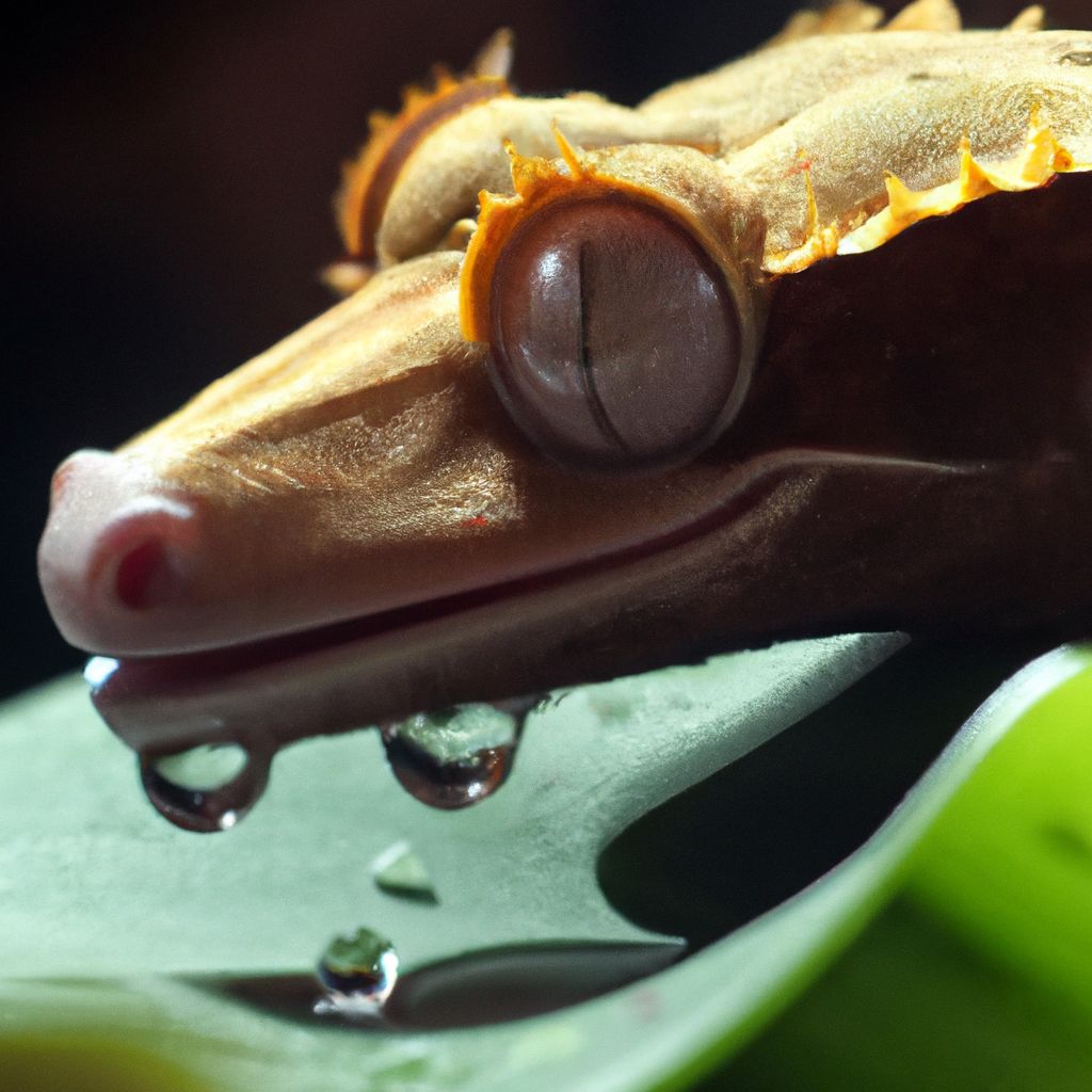 Can crested geckos drink dIstilled water
