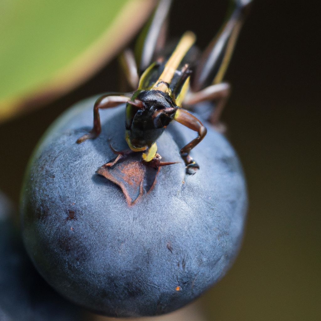 Can crickets eAt blueberries Pet