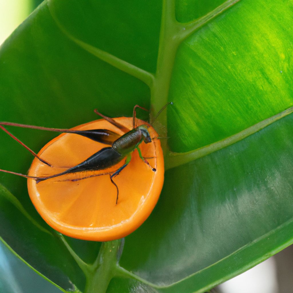 Can crickets eAt oranges