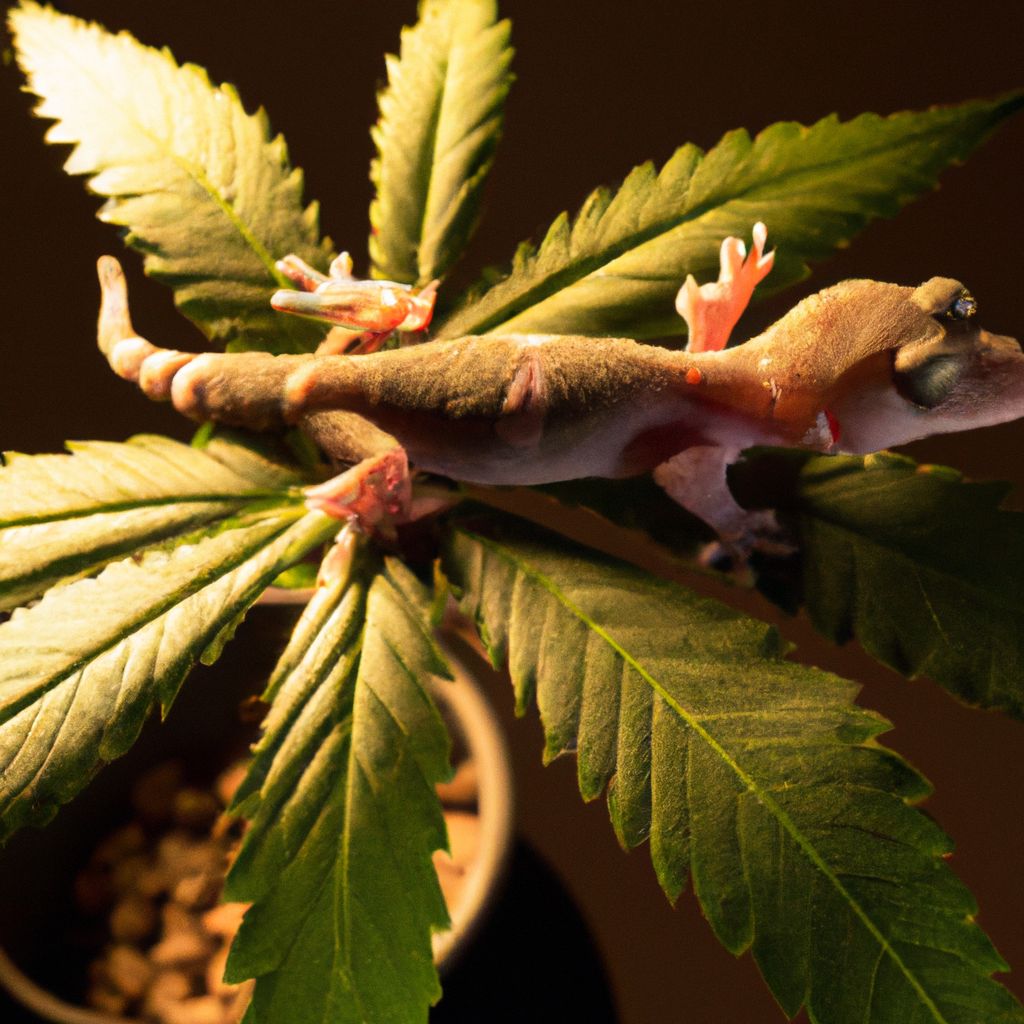 Can geckos get high
