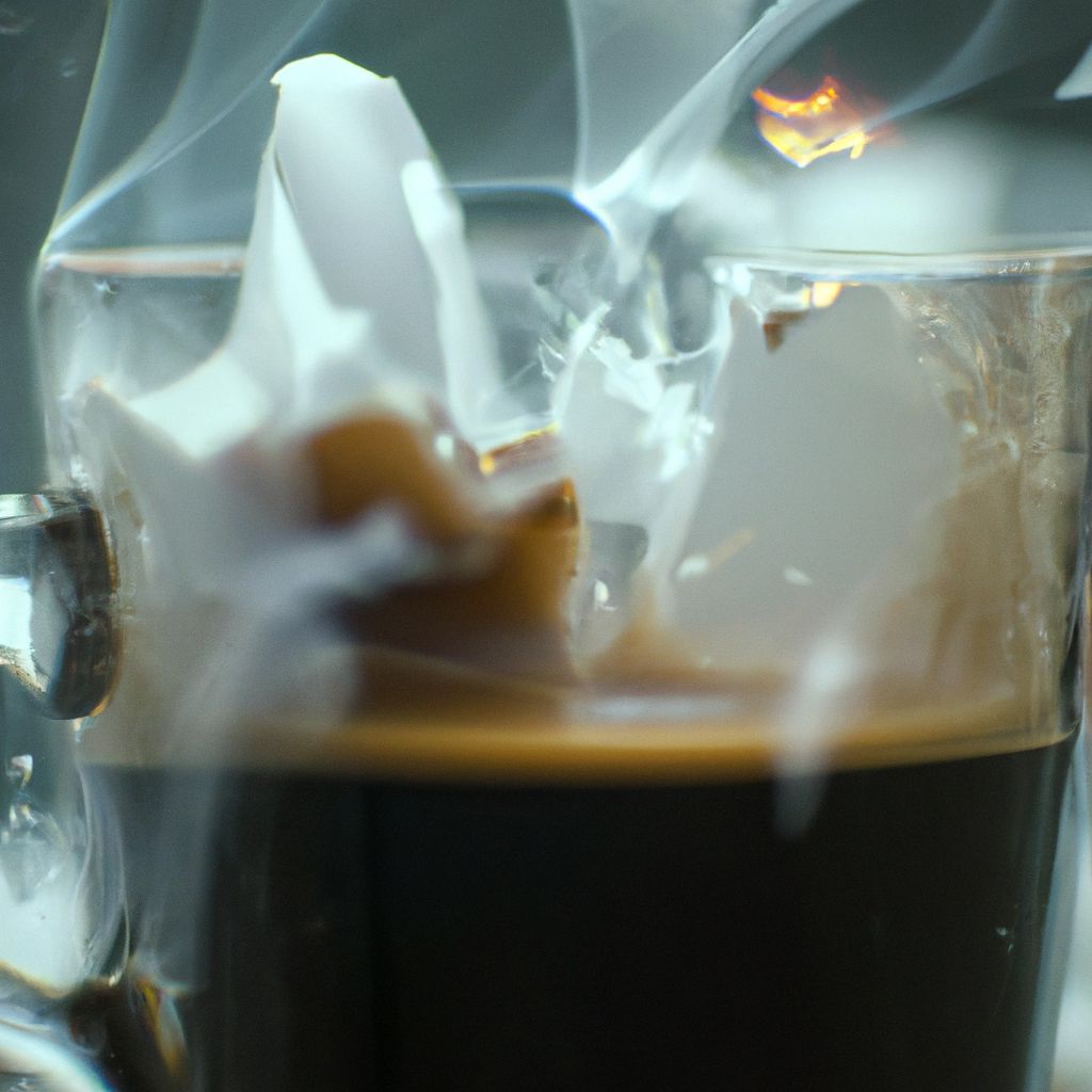 Can Hot coffee break glass