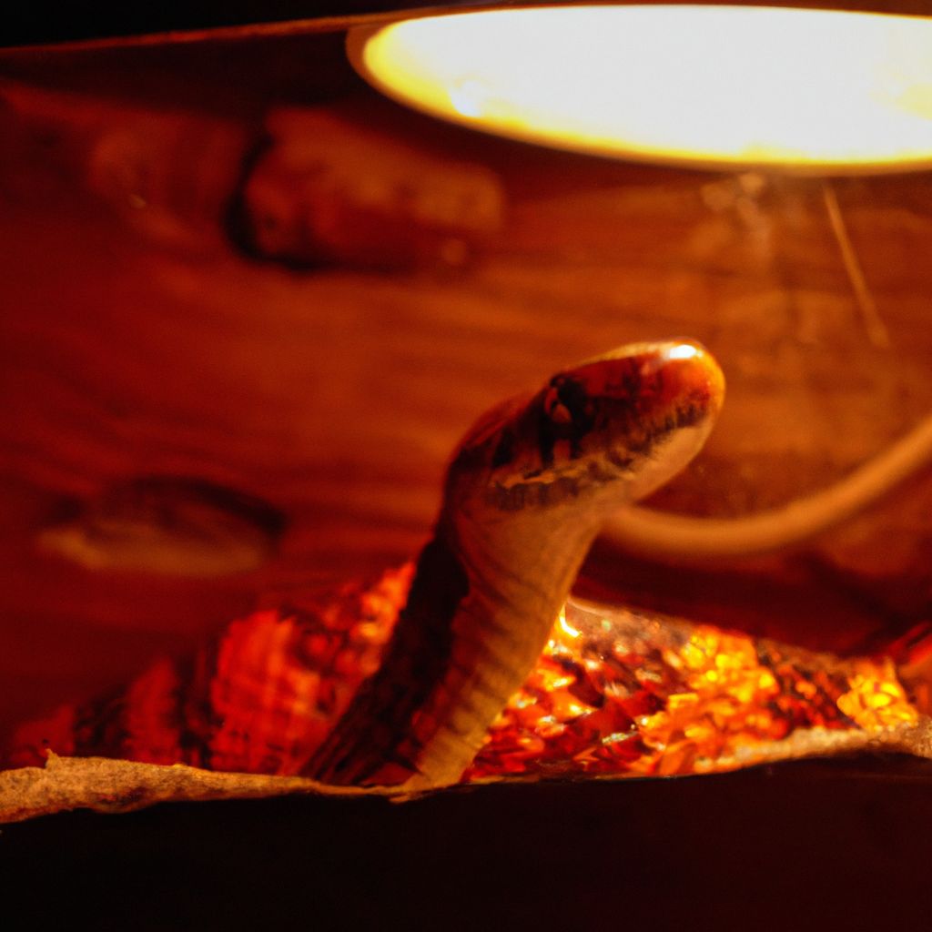Can I use a heat lamp for my corn snake