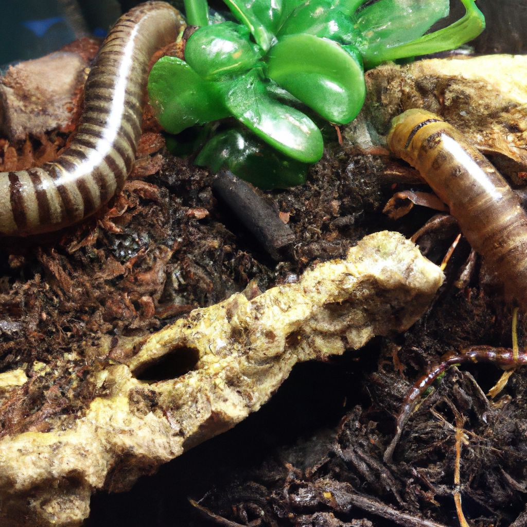 Can millipedes live with woodlice Pet