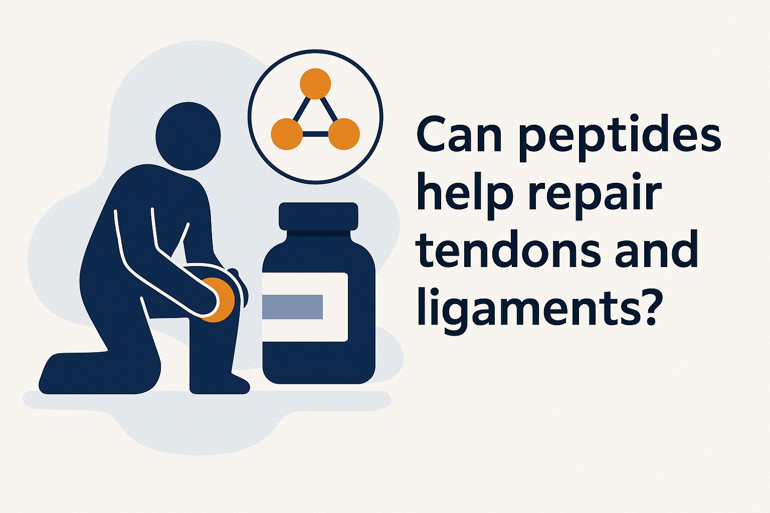 Can peptides help repair tendons and ligaments