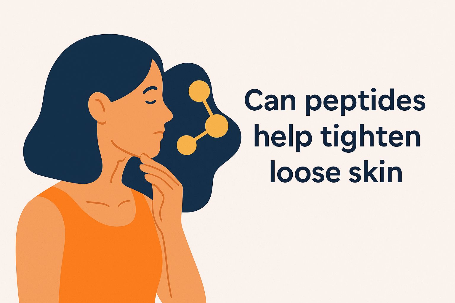 Can peptides help tighten loose skin