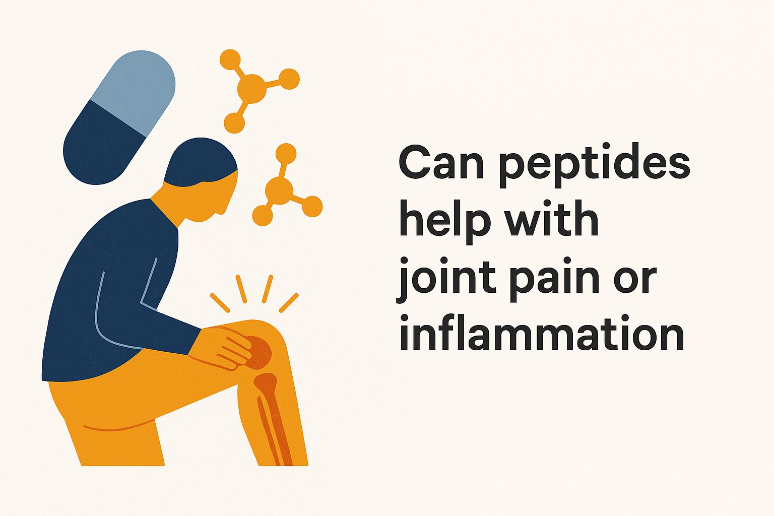 Can peptides help with joint pain or inflammation