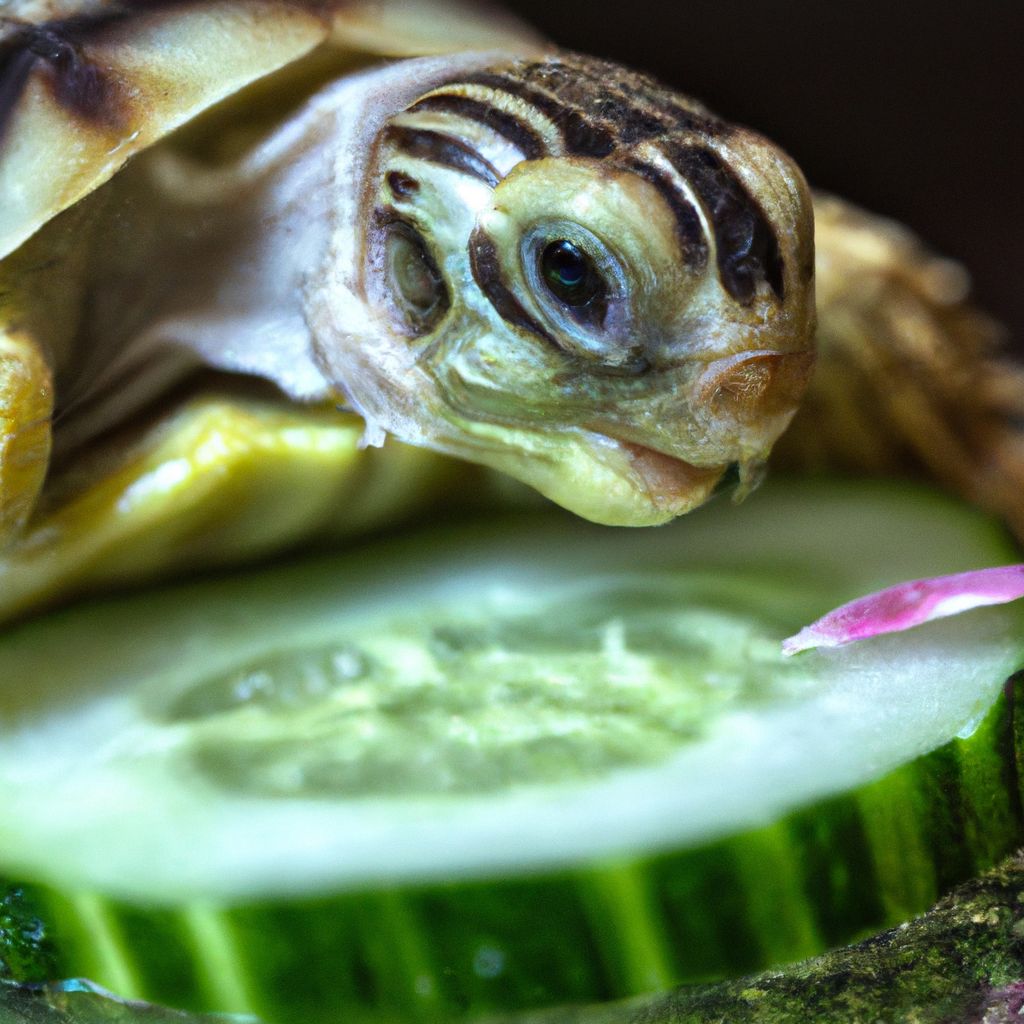 Can turtle eat cucumber