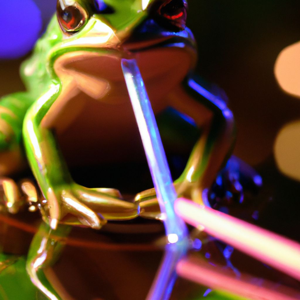 Can you blow up a frog with a straw
