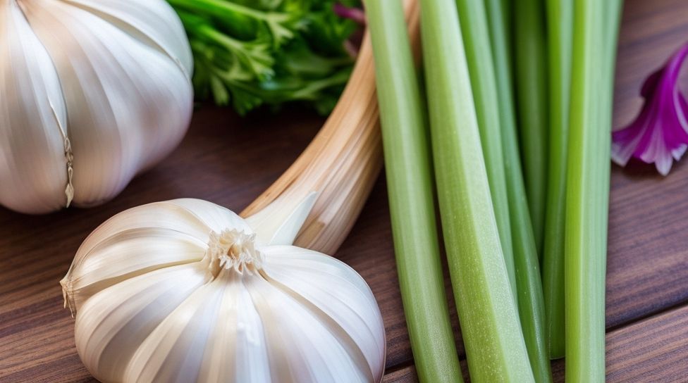 can you eat garlic stem