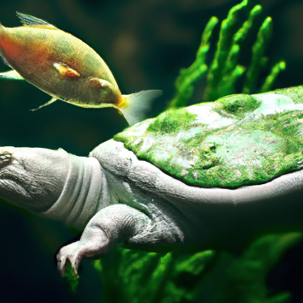 Can you put a turtle wIth an axolotl
