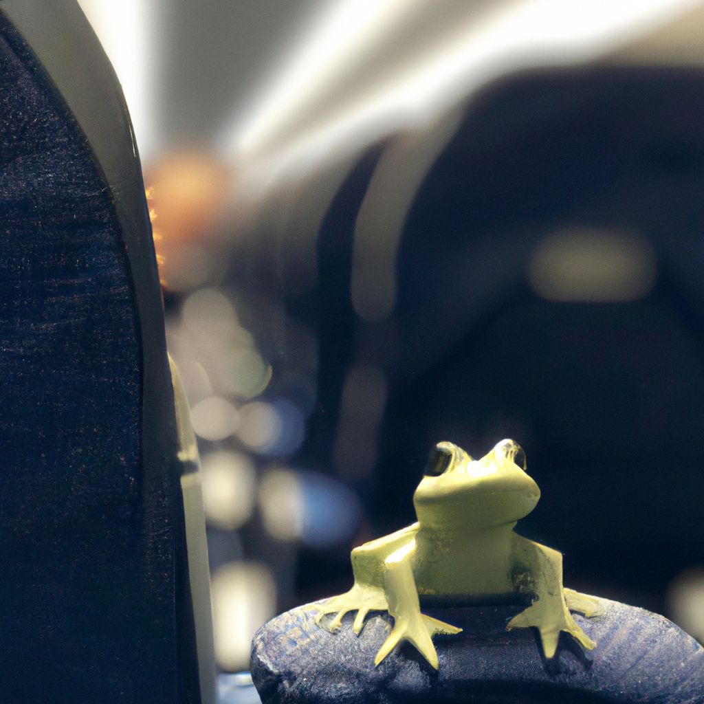 Can you take a frog on a plane